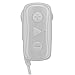 JVC in-Ear Silver, Bluetooth, Gumy - White