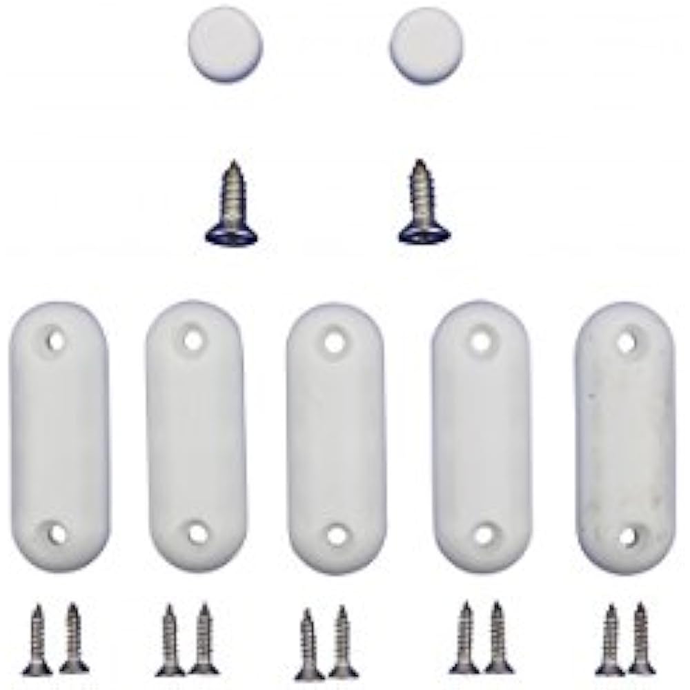 Toilet Seat Bumpers White Silicon Pack Of 7 Renovator's Supply eBay