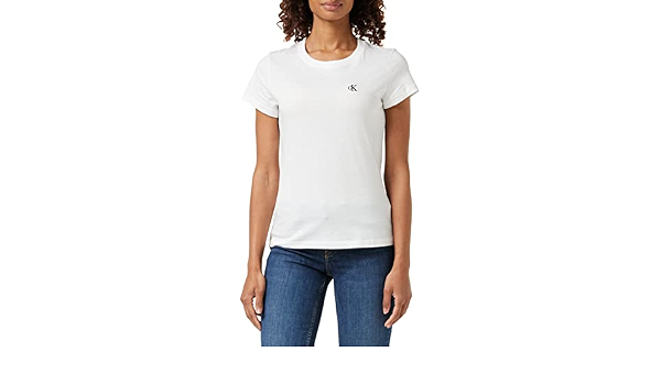 CK EMBROIDERY SLIM TEE 