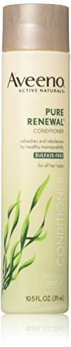 Aveeno Conditioner Pure Renewal (Sulfate-Free) 10.5 Ounce (310ml) (3 Pack)