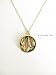 MANZHEN Gold Rose Gold Silver Transparent Natural Abalone Shell Tree Charm Pendant Necklace18'' (silver)