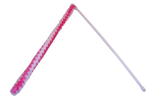 Cat A Lack Wand with Striped Tail Cat Toy, Assorted
