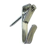 Picture Hangers 30 lb - 100 Pack - Picture Nails - Professional Picture Hooks with Nails for Hanging Pictures in Drywall