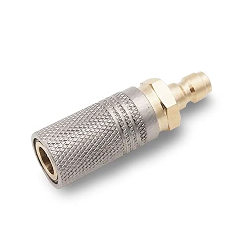 Heyxire 8mm Quick Disconnect Adapter for Paintball PCP HPA Co2 Air Tank