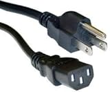 Huetron AC Power Cord Cable 10FT for Samsung Plasma TV with Life Time Warranty