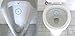 Toilet Target Potty Training Stickers for Boys Men, Urinal Toilet Bowl Aiming, Hit the Target Toilet Decal Stickers