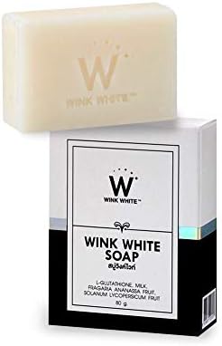 Blue Mango White Soap Base Wink White Soap Gluta Pure Skin Body Whitening Strawberry for Whitening Skin All Natural Milled Goats Milk 1 Bar 80g
