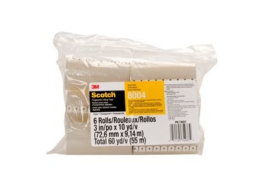 3M (8004) Fingerprint Lifting Tape 8004 Clear, 3 in x 10 yd