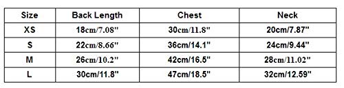 succeedtop Dog Vest Pet Clothes Apparel Vest Costumes Fall Pet T-Shirt Coat Winter Apparel Cold Weather Dog Jacket Small Dogs Pet Clothes for Dog Cat Puppy Sweatshirt Sweater Dog Outfits (M, Black) - Thumbnail 3