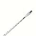 CoscosX 12 Inches Stainless Steel Mixing Spoon, Spiral Pattern Bar Cocktail Shaker Spoon