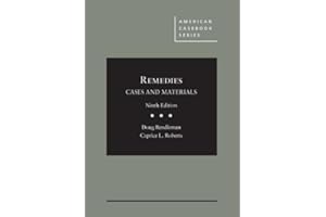 Remedies, Cases and Materials (American Casebook Series)