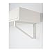 Ikea White Wall Shelf with drawers 46 7/8x11 3/8
