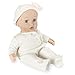 You & Me Baby So Sweet 16 inch Nursery Doll Blonde with Blue Eyes in White