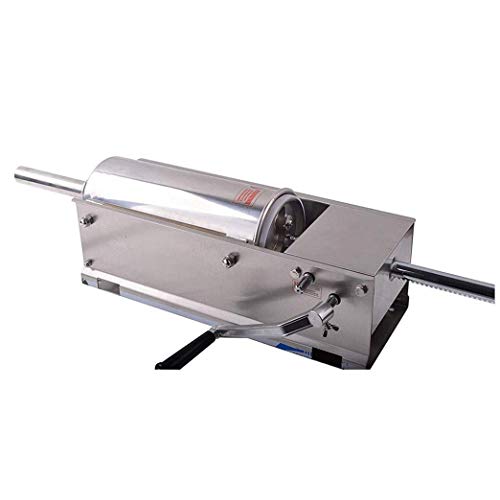 KUANDARGG Wurstfüller Horizontale Wurstfüllhorn 2 Geschwindigkeit Edelstahl Wursthersteller mit 4 Füllstutzen und… – Bild 7