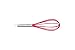 Fox Run Brands Raspberry Silicone Whisk, 3.5 x 3.5 x 11.75 inches, Pink