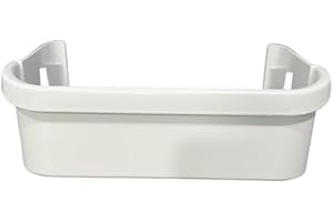 B P BEST PROS BESTPROS 240351601 White Freezer Door Bin Side Shelf Replacement for Frigidaire Electrolux Kenmore Sears Side by Side Fridge