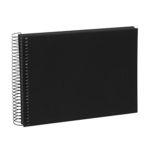 goldbuch Bella Vista Spiral Album, linen, Black, 23x17 cm