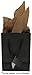 Novel Box Black Gift Bags with Handles 10 Pack 4.75x3.25x6.75 Inches Small Paper Bulk Gift Bags for Business, Shopping, Birthday, Party Favor - Euro Tote Paper Bag for Groceries & Personal Use