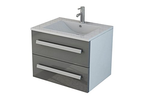 Waschtisch Grau Weiß