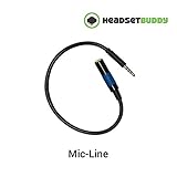 Headset Buddy Line-Level Audio Adapter with Built in Attenuation for iPhone, Smartphones, Soundboards and Mixers (iPhone-Mic-Line)