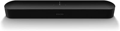 Sonos beam gen2, barra de som para tv e música, wi-fi multiroom, entrada hdmi earc, dolby atmos, airplay2, google assistance e amazon alexa - preto