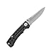 CRKT Ruger Go-N-Heavy EDC Folding Knife with Sheath: Heavy Duty Outdoor, Everyday Carry, Plain Edge Blade, Thumb Stud, Liner Lock, Aluminum Handle, Nylon Sheath R1801