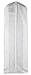 Navea Home White Breathable Wedding Dress Gown Garment Bag - Extra Long with 10