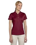 adidas Golf Ladies' ClimaLite® Basic Short-Sleeve Polo XL CARDINAL