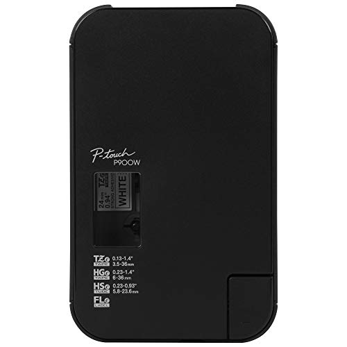 Brother P-Touch PT-P950NW Industrial Network Laminate Label Printer, Up to 36 mm Labels, Standard USB 2.0 and Serial, Ethernet, Built-in Wi-Fi®, Optional Bluetooth®,Black