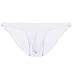 Avidlove Men Brief Breathable Ice Silk Triangle Underpants Solid Boxers Bikinis White, XXL