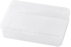 Storage Container Large Capacity PP Small Card Organizer Transparent Photos Storage Box