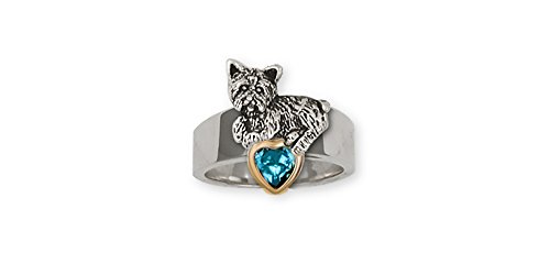 Yorkshire Terrier Sterling Silver Handmade Ring