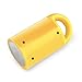 MagnetPAL Neodymium Anti-Rust Magnet, Magnetic Stud Finder, Hide-A-Key, Tool Holder & Retrieval, Magnet 12lb Pull, Indoor or Outdoor Multi Use Tools, Quick Release Keys Yellow