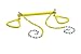CREATIVE CEDAR DESIGNS Ultimate Triangle Rings & Trapeze bar- Yellow, One Size