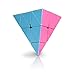 Playwin  Aliens Speed Cube New Generation Triangle Pyraminx, 4 Color No-sticker. (Candied Color)