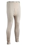 Indera Men's Cotton Waffle Knit Heavyweight Thermal Underwear Pant, Natural, XX-Large