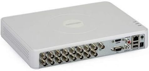 SPEEDLINK INFOSYSTEMS Hikvision DS-7A16HQHI-K1 2MP(1080P) 16CH FULL HD Plastic DVR (White)