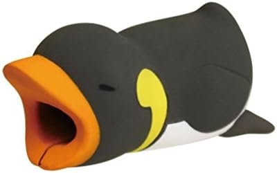 Jintime USB Cable Cord Protector Cute Animal Cable Bite Prevents Cable from Disconnect,Phone Accessory Protects Cable Winder Organizer 1.5 * 2 * 40 mm