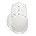 Logitech MX Master 2S Wireless Mouse – Use On Any Surface, Hyper-Fast Scrolling, Ergonomic Shape, Rechargeable, Control up to 3 Apple Mac and Windows Computers (Bluetooth or USB), Light Grey