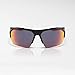 Nike Terminus M Rectangular Sunglasses, Matte Black/White, 76 mm