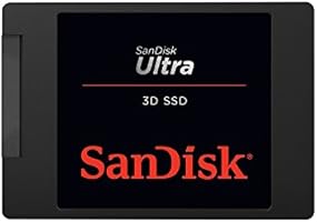 SanDisk SSD Ultra 3D da 500GB, Unità SSD Interna 2,5'', Sata III, Velocità di Lettura fino a 560 MB/sec