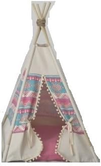 Pet Teepee Handmade Size L TP014_1234560023 Pet tepee, Dog tepee, Cat tepee, Cat bed, Dog bed, Dog tent, Cat tipi FREE pet toy for all purchase! Pet toy made from 100% cotton and handmade. It is for p