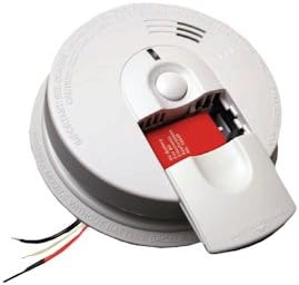 Kidde 07583 - 120 volt Hush Smoke Alarm with Slide Load Front Battery Backup (9V Alkaline Battery Included) (21007583 i4618-A)