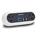 WiFi Smart Outlet Extender Power Strip - JACKYLED Wireless Wall Outlet Plug 2 USB Port 2 AC Outlets with Timing Schedule Countdown Remote Control Work with Amazon Alexa Echo Dot Google Home Assistant