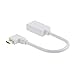 CableCreation [2-Pack 90 Degree Micro USB 2.0 OTG Cable, Right Angle On The Go Adapter, Compatible Flash Drives, Samsung Galaxy S7, S6, S6 Edge, Note 4/3, 6 Inch, White