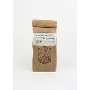 ESCHENFELDER Alfalfa Bio kiemzaad, 125 g, voor kiemglas, niet slijmvormend