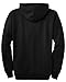 P&C Extra Tall Full Zip Heavy Blend Fleece Hooded Sweatshirt - Hoody / Hoodie-Black-X-Large Tall (XLT)