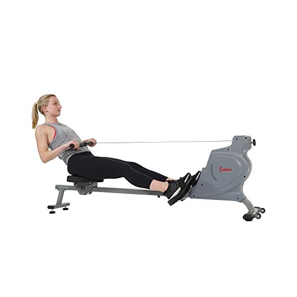 Sunny-Health-Fitness-Space-Efficient-Convenient-Magnetic-Rowing-Machine--SF-RW5987 Sunny Health & Fitness Space Efficient Multi-Function Magnetic Rowing Machine