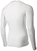 adidas Men's Techfit Base Layer Long Sleeve Tee, White, Medium