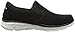 Skechers Men's Equalizer Persistent Slip-On Sneaker, Black/White, 8 M US